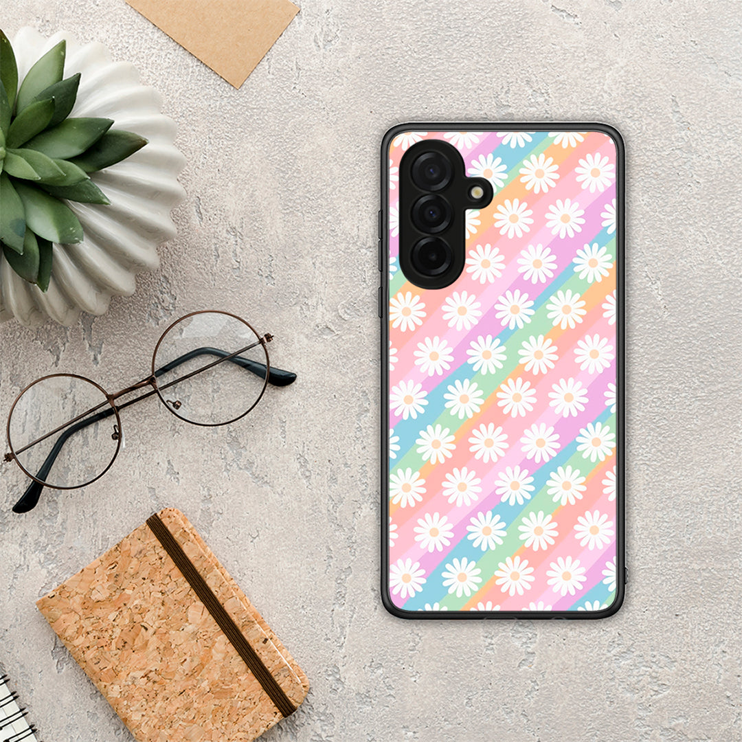 White Daisies - Samsung Galaxy A26 5G θήκη