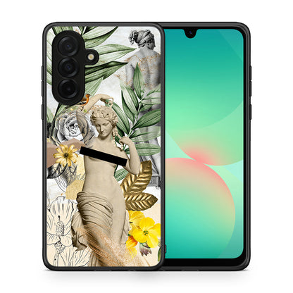 Θήκη Samsung Galaxy A26 5G Woman Statue από τη Smartfits με σχέδιο στο πίσω μέρος και μαύρο περίβλημα | Samsung Galaxy A26 5G Woman Statue case with colorful back and black bezels