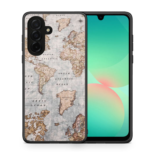 World Map - Samsung Galaxy A26 5G θήκη