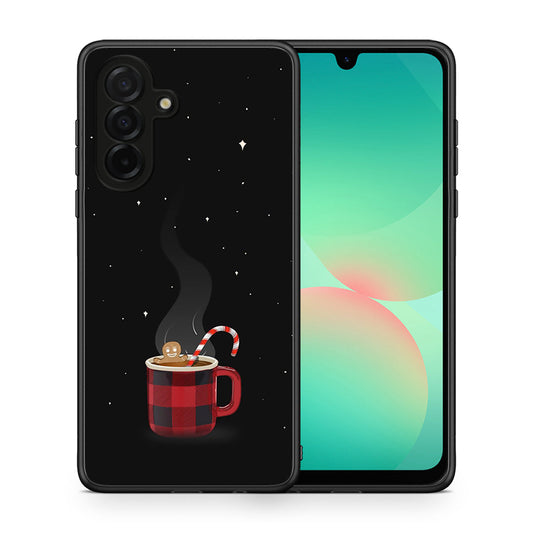 Θήκη Samsung Galaxy A26 5G Xmas Bathing από τη Smartfits με σχέδιο στο πίσω μέρος και μαύρο περίβλημα | Samsung Galaxy A26 5G Xmas Bathing case with colorful back and black bezels