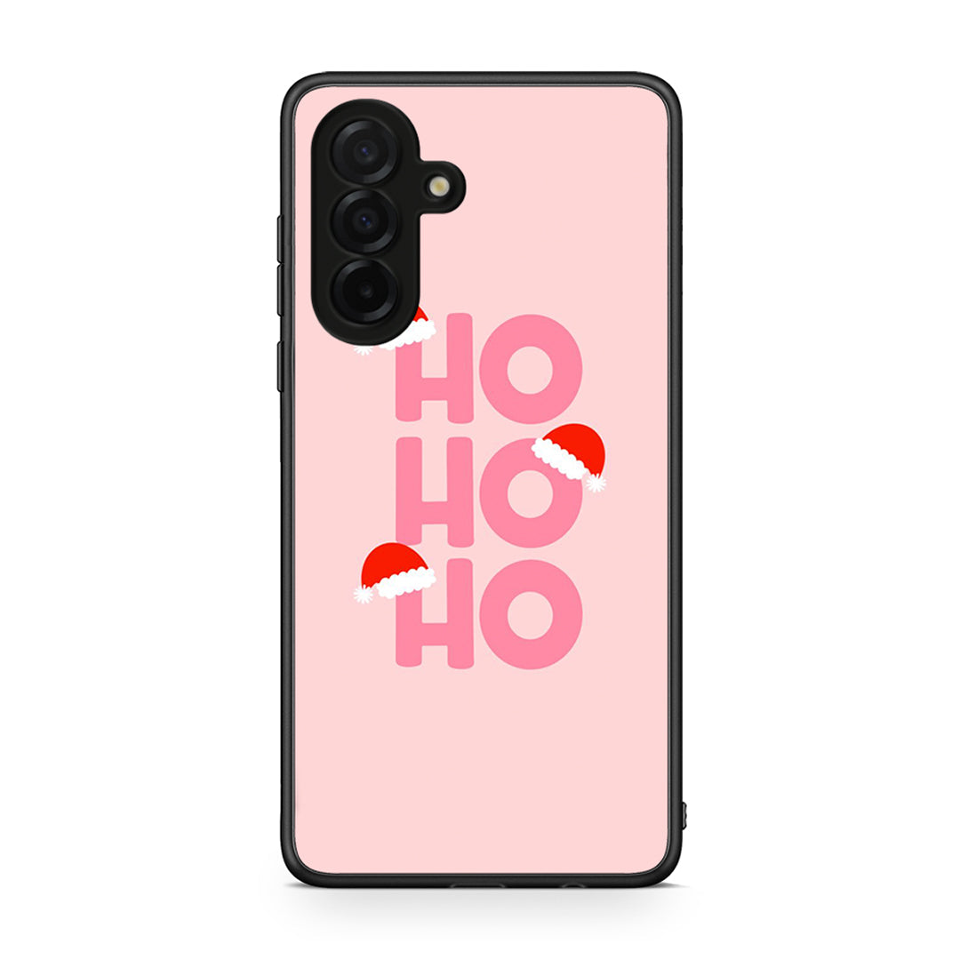 Samsung Galaxy A26 5G Xmas Ho Ho Ho θήκη από τη Smartfits με σχέδιο στο πίσω μέρος και μαύρο περίβλημα | Smartphone case with colorful back and black bezels by Smartfits