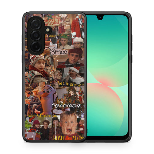 Θήκη Samsung Galaxy A26 5G Xmas Wishes από τη Smartfits με σχέδιο στο πίσω μέρος και μαύρο περίβλημα | Samsung Galaxy A26 5G Xmas Wishes case with colorful back and black bezels