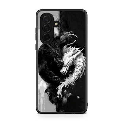 Samsung Galaxy A26 5G Yin Yang Θήκη από τη Smartfits με σχέδιο στο πίσω μέρος και μαύρο περίβλημα | Smartphone case with colorful back and black bezels by Smartfits
