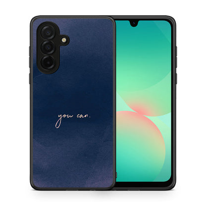 Θήκη Samsung Galaxy A26 5G You Can από τη Smartfits με σχέδιο στο πίσω μέρος και μαύρο περίβλημα | Samsung Galaxy A26 5G You Can case with colorful back and black bezels