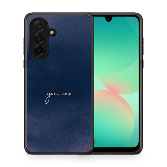 Θήκη Samsung Galaxy A26 5G You Can από τη Smartfits με σχέδιο στο πίσω μέρος και μαύρο περίβλημα | Samsung Galaxy A26 5G You Can case with colorful back and black bezels