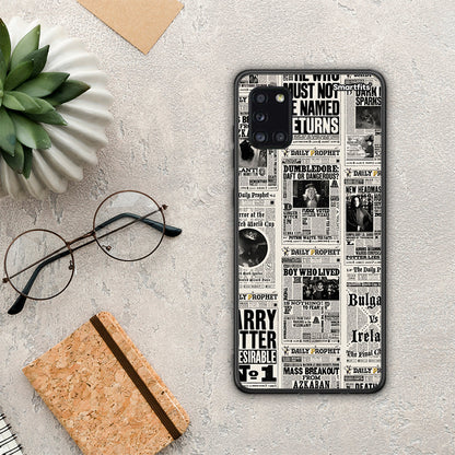 Harry Paper - Samsung Galaxy A31 θήκη