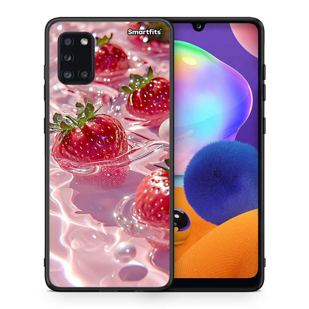 Juicy Strawberries - Samsung Galaxy A31 θήκη