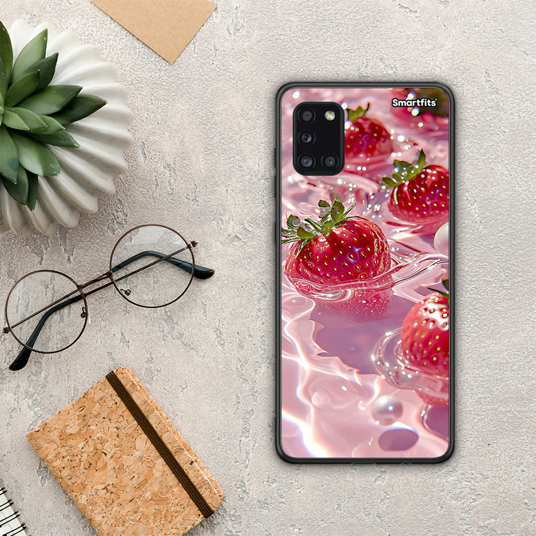 Juicy Strawberries - Samsung Galaxy A31 θήκη