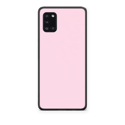 Θήκη Samsung Galaxy A31 Pale Pink από τη Smartfits με σχέδιο στο πίσω μέρος και μαύρο περίβλημα | Samsung Galaxy A31 Pale Pink case with colorful back and black bezels