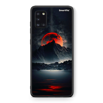 Red Full Moon - Samsung Galaxy A31 θήκη