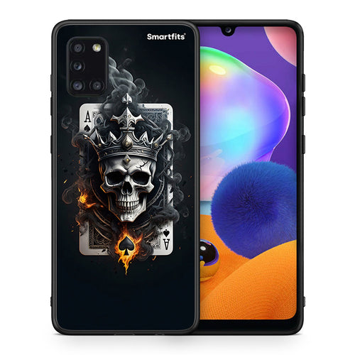 Skull King Ace - Samsung Galaxy A31 θήκη
