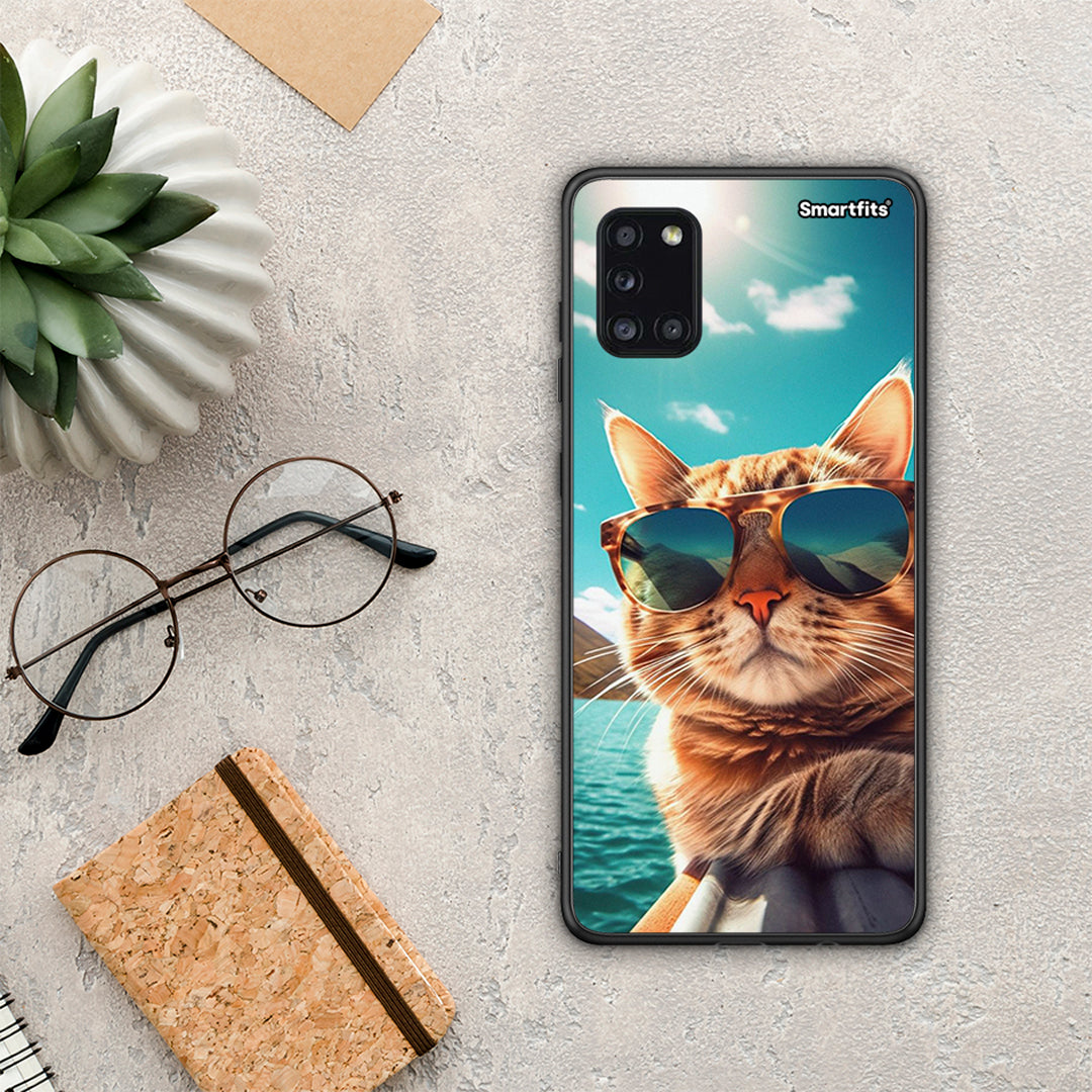 Summer Cat - Samsung Galaxy A31 θήκη