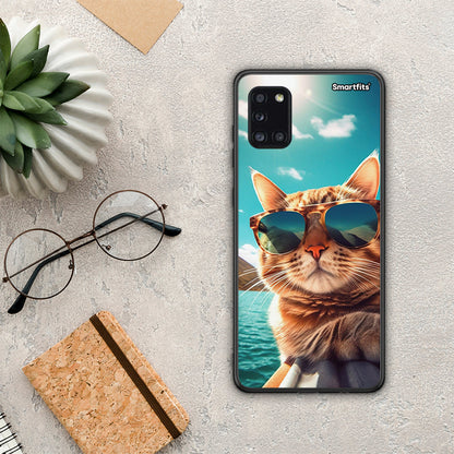 Summer Cat - Samsung Galaxy A31 θήκη