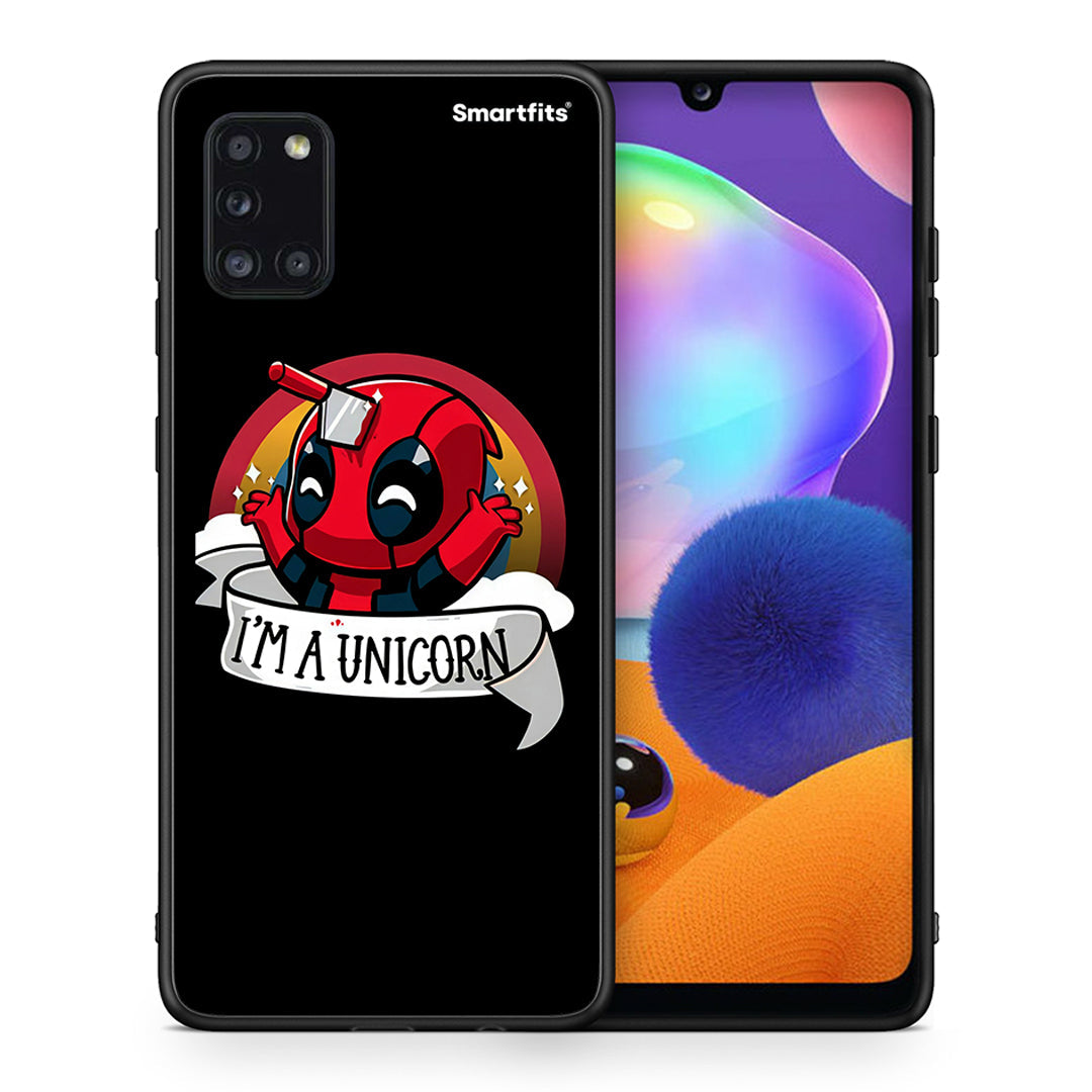 Unicorn Deadpool - Samsung Galaxy A31 θήκη