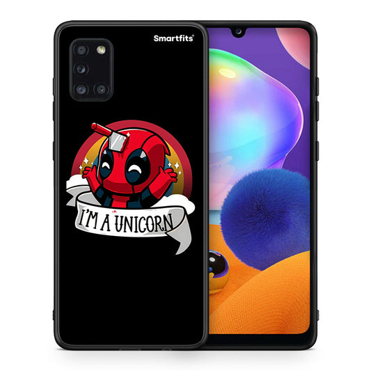 Unicorn Deadpool - Samsung Galaxy A31 θήκη