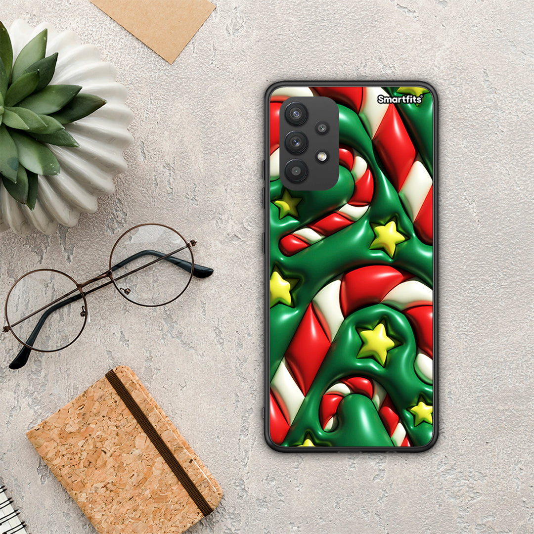 Christmas Bubbles - Samsung Galaxy A32 4G θήκη