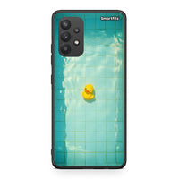 Thumbnail for Samsung A32 4G Yellow Duck θήκη από τη Smartfits με σχέδιο στο πίσω μέρος και μαύρο περίβλημα | Smartphone case with colorful back and black bezels by Smartfits