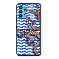 Thumbnail for Samsung Galaxy A32 5G  Chevron Devilfish θήκη από τη Smartfits με σχέδιο στο πίσω μέρος και μαύρο περίβλημα | Smartphone case with colorful back and black bezels by Smartfits
