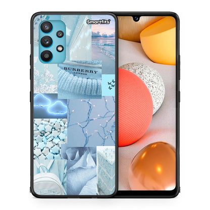 Θήκη Samsung Galaxy A32 5G  Ciel Aesthetic Collage από τη Smartfits με σχέδιο στο πίσω μέρος και μαύρο περίβλημα | Samsung Galaxy A32 5G  Ciel Aesthetic Collage case with colorful back and black bezels