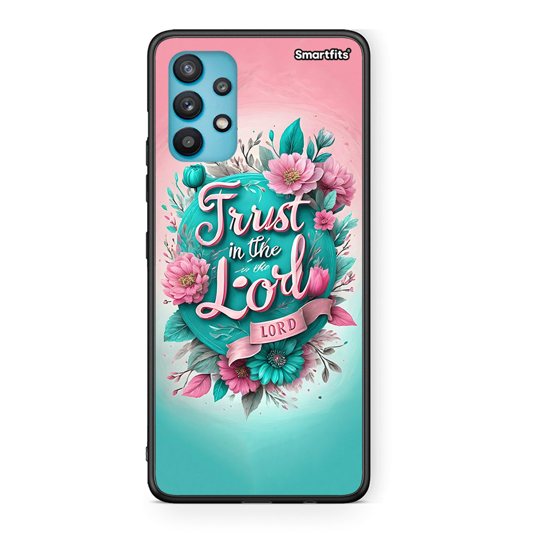 Samsung Galaxy A32 5G  Lord Trust θήκη από τη Smartfits με σχέδιο στο πίσω μέρος και μαύρο περίβλημα | Smartphone case with colorful back and black bezels by Smartfits