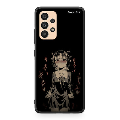 Samsung A33 5G Anime Girl θήκη από τη Smartfits με σχέδιο στο πίσω μέρος και μαύρο περίβλημα | Smartphone case with colorful back and black bezels by Smartfits