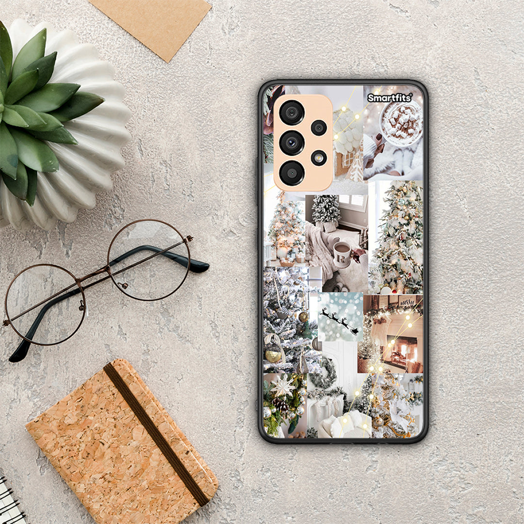 White Christmas - Samsung Galaxy A33 5G θήκη