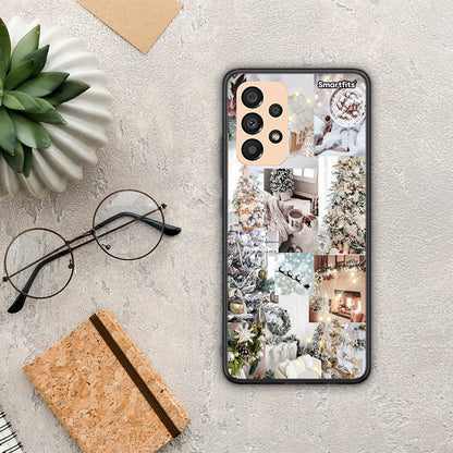 White Christmas - Samsung Galaxy A33 5G θήκη
