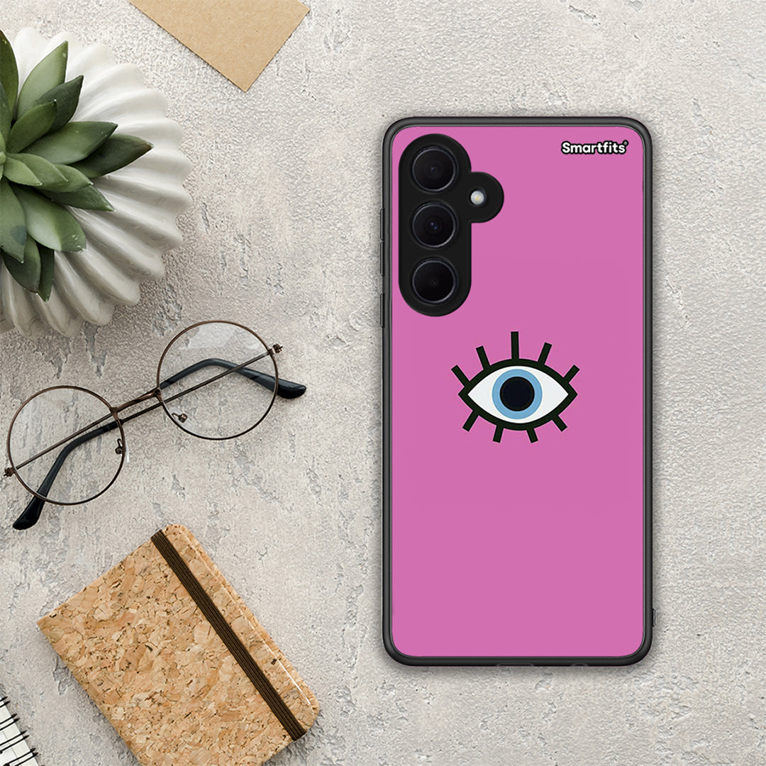 Blue Eye Pink - Samsung Galaxy A35 θήκη