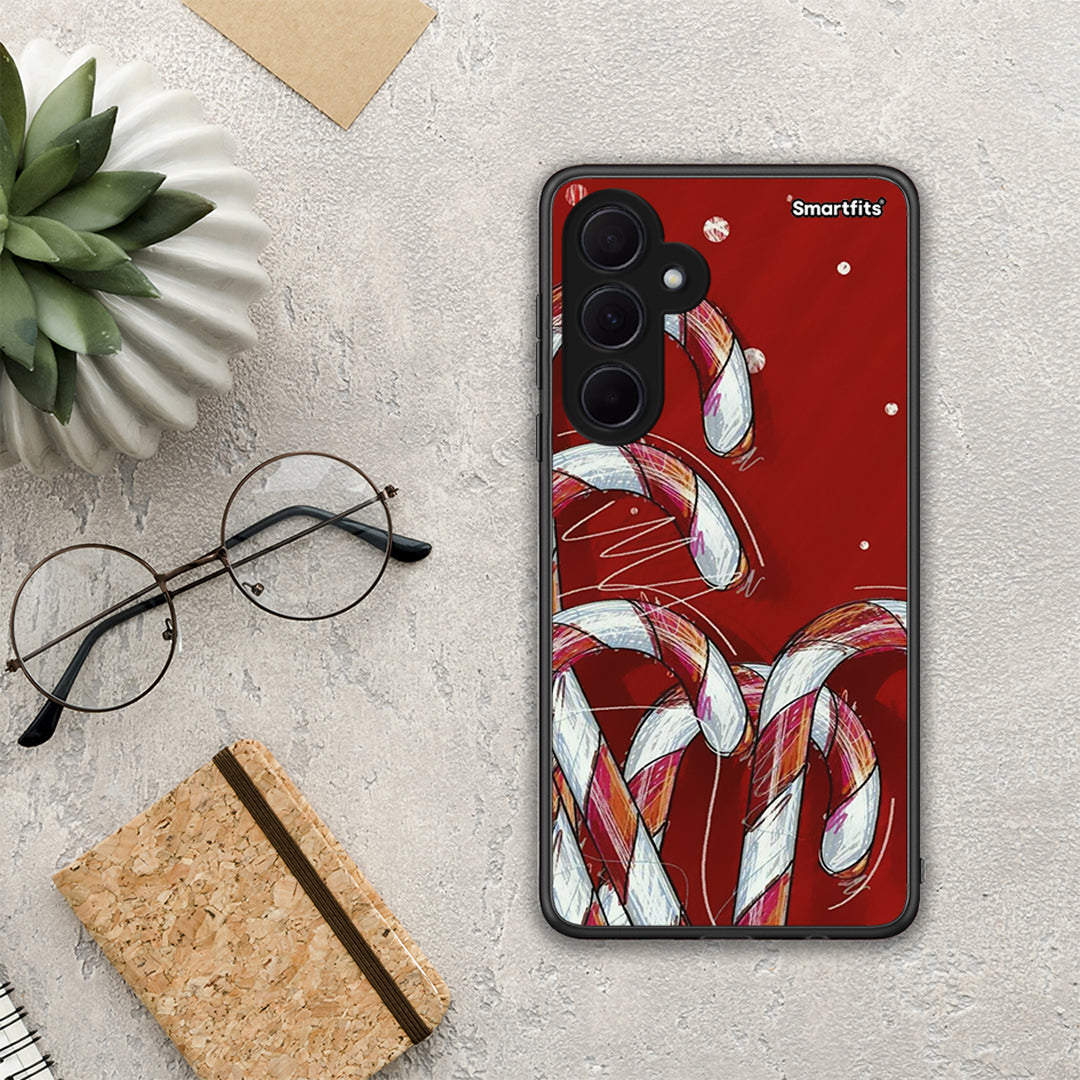 Candy Cane - Samsung Galaxy A35 θήκη