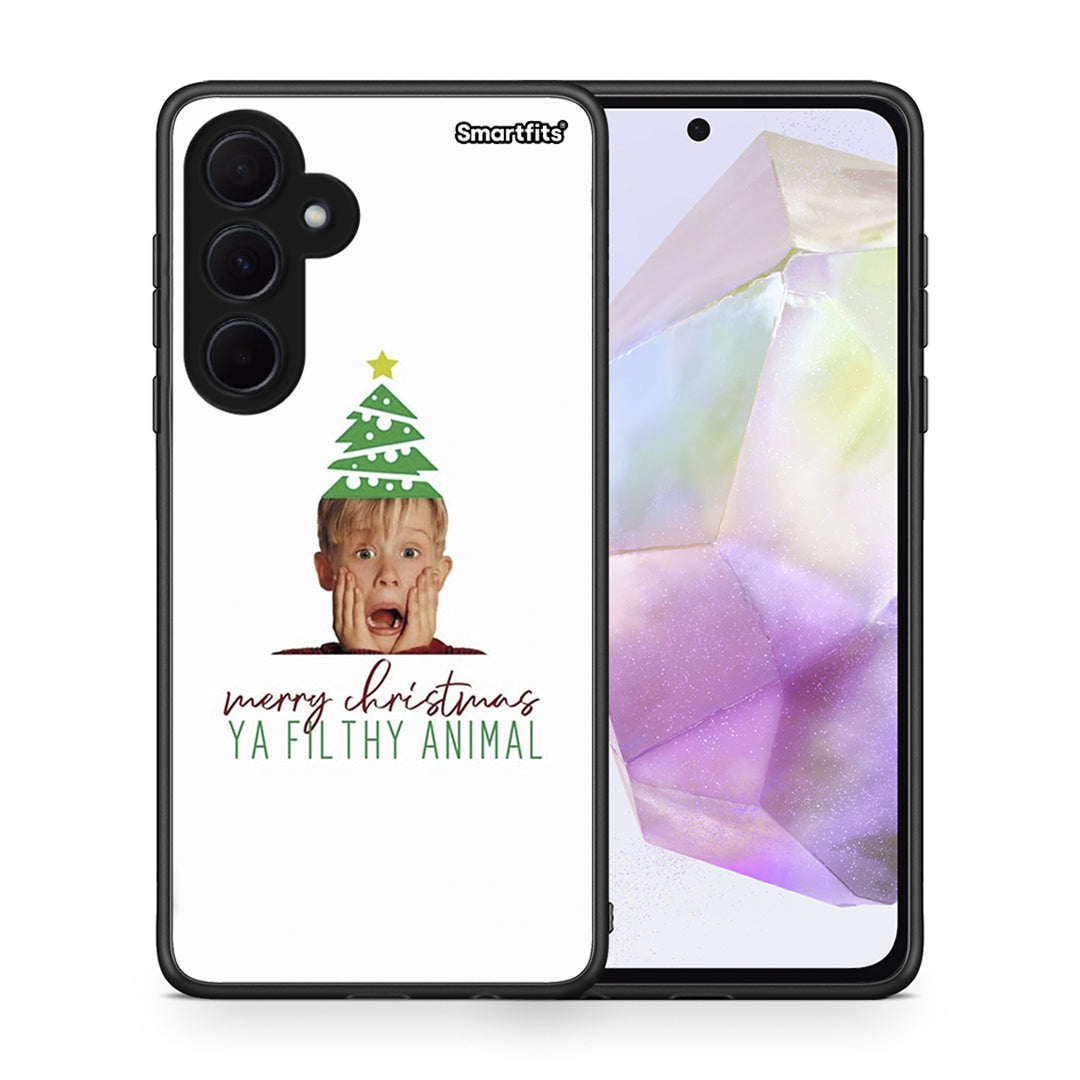 Θήκη Samsung Galaxy A35 Filthy Animal από τη Smartfits με σχέδιο στο πίσω μέρος και μαύρο περίβλημα | Samsung Galaxy A35 Filthy Animal case with colorful back and black bezels