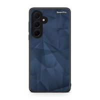 Thumbnail for 39 - Samsung Galaxy A35 Blue Abstract Geometric case, cover, bumper