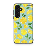 Thumbnail for Samsung Galaxy A35 Lemons θήκη από τη Smartfits με σχέδιο στο πίσω μέρος και μαύρο περίβλημα | Smartphone case with colorful back and black bezels by Smartfits