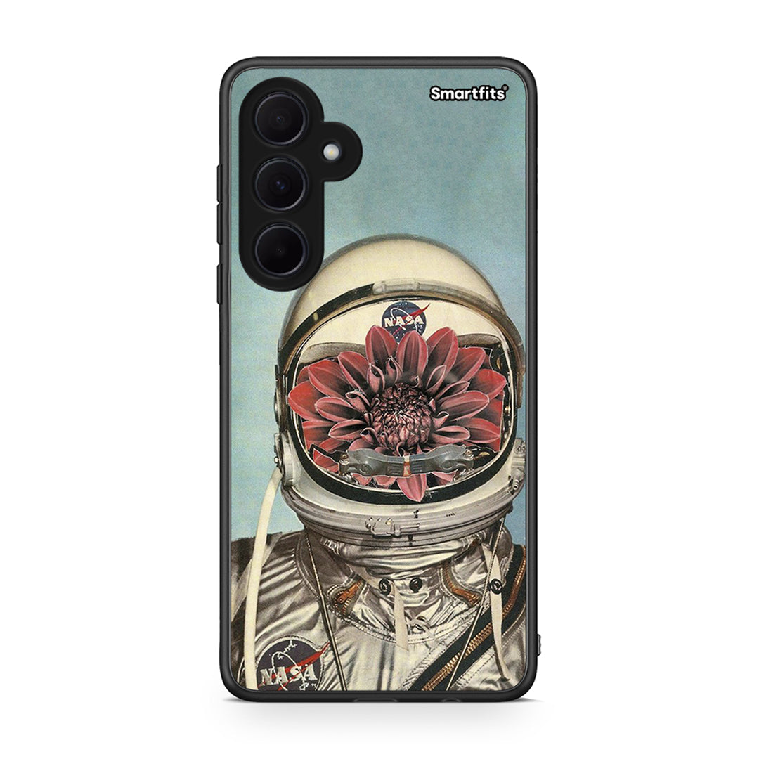 Samsung Galaxy A35 Nasa Bloom θήκη από τη Smartfits με σχέδιο στο πίσω μέρος και μαύρο περίβλημα | Smartphone case with colorful back and black bezels by Smartfits