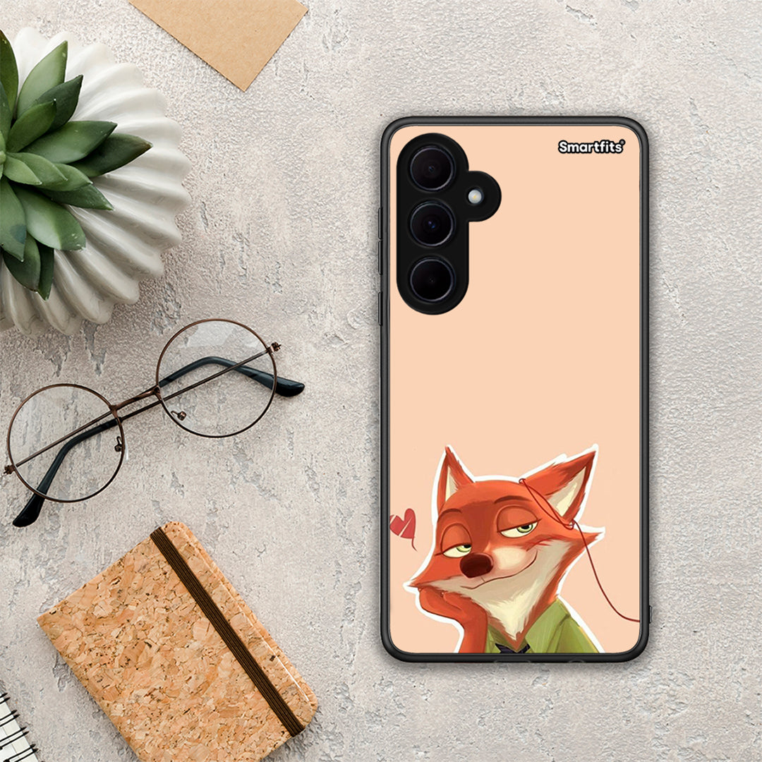 Nick Wilde And Judy Hopps Love 1 - Samsung Galaxy A35 θήκη