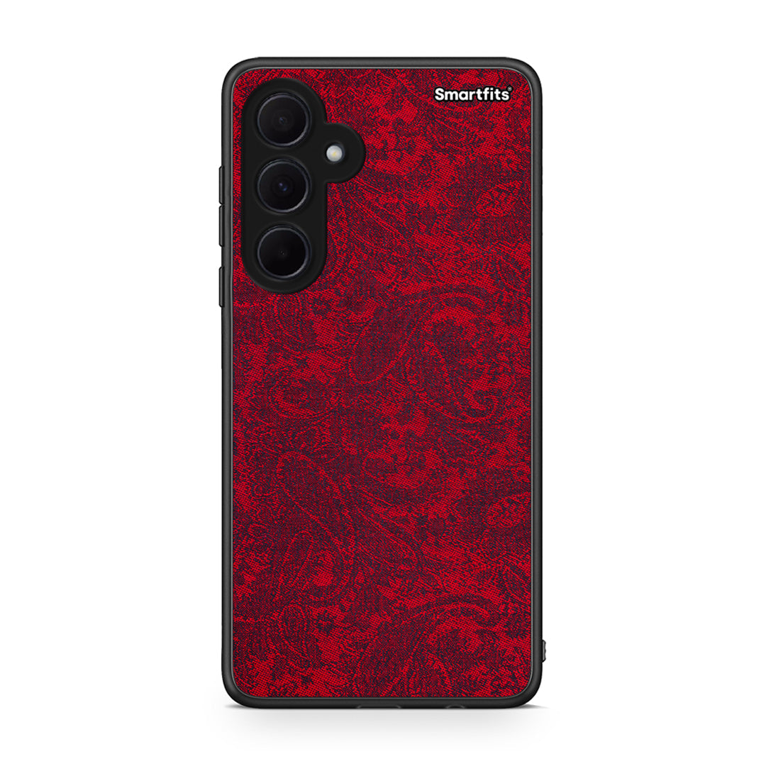 Samsung Galaxy A35 Paisley Cashmere θήκη από τη Smartfits με σχέδιο στο πίσω μέρος και μαύρο περίβλημα | Smartphone case with colorful back and black bezels by Smartfits