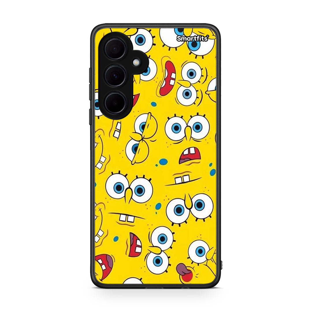 4 - Samsung Galaxy A35 Sponge PopArt case, cover, bumper