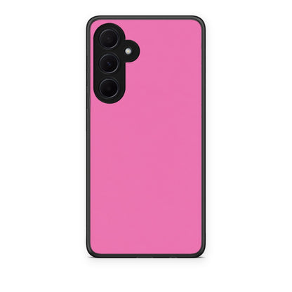 Θήκη Samsung Galaxy A35 Rose Pink από τη Smartfits με σχέδιο στο πίσω μέρος και μαύρο περίβλημα | Samsung Galaxy A35 Rose Pink case with colorful back and black bezels
