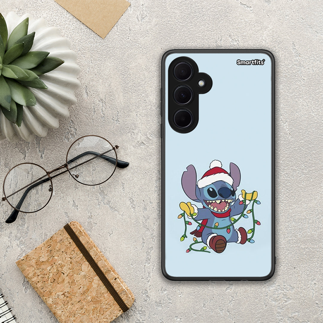 Santa Stich - Samsung Galaxy A35 θήκη