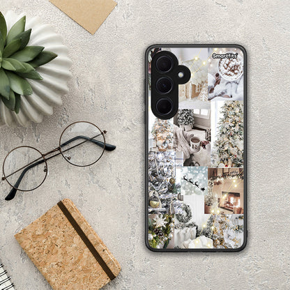 White Christmas - Samsung Galaxy A35 θήκη