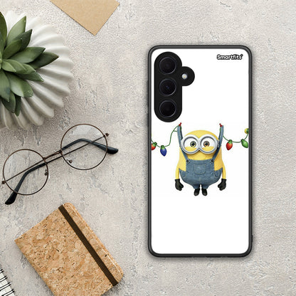 Xmas Minion Lights - Samsung Galaxy A35 θήκη