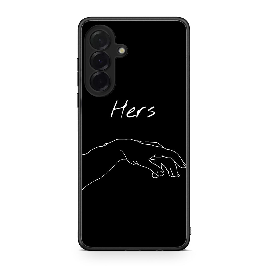 Samsung Galaxy A36 Aeshetic Love 1 Θήκη Αγίου Βαλεντίνου από τη Smartfits με σχέδιο στο πίσω μέρος και μαύρο περίβλημα | Smartphone case with colorful back and black bezels by Smartfits