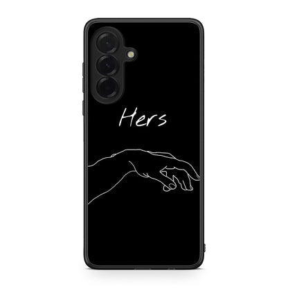 Samsung Galaxy A36 Aeshetic Love 1 Θήκη Αγίου Βαλεντίνου από τη Smartfits με σχέδιο στο πίσω μέρος και μαύρο περίβλημα | Smartphone case with colorful back and black bezels by Smartfits