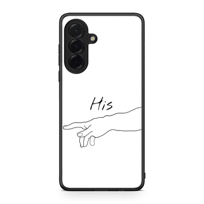 Samsung Galaxy A36 Aeshetic Love 2 Θήκη Αγίου Βαλεντίνου από τη Smartfits με σχέδιο στο πίσω μέρος και μαύρο περίβλημα | Smartphone case with colorful back and black bezels by Smartfits