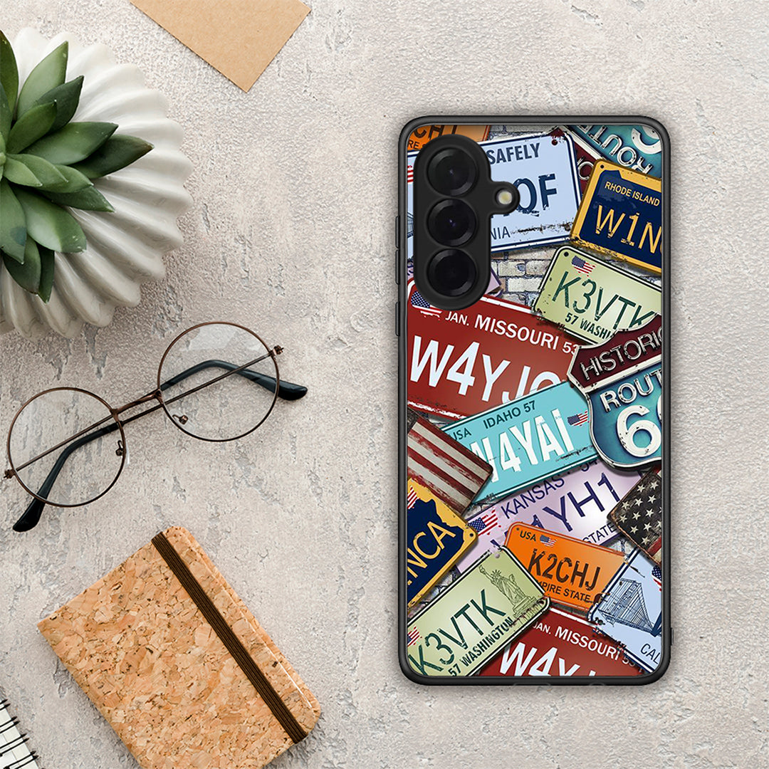 Car Plates - Samsung Galaxy A36 θήκη