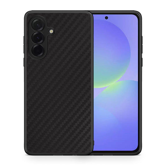 Θήκη Samsung Galaxy A36 Carbon Black από τη Smartfits με σχέδιο στο πίσω μέρος και μαύρο περίβλημα | Samsung Galaxy A36 Carbon Black case with colorful back and black bezels