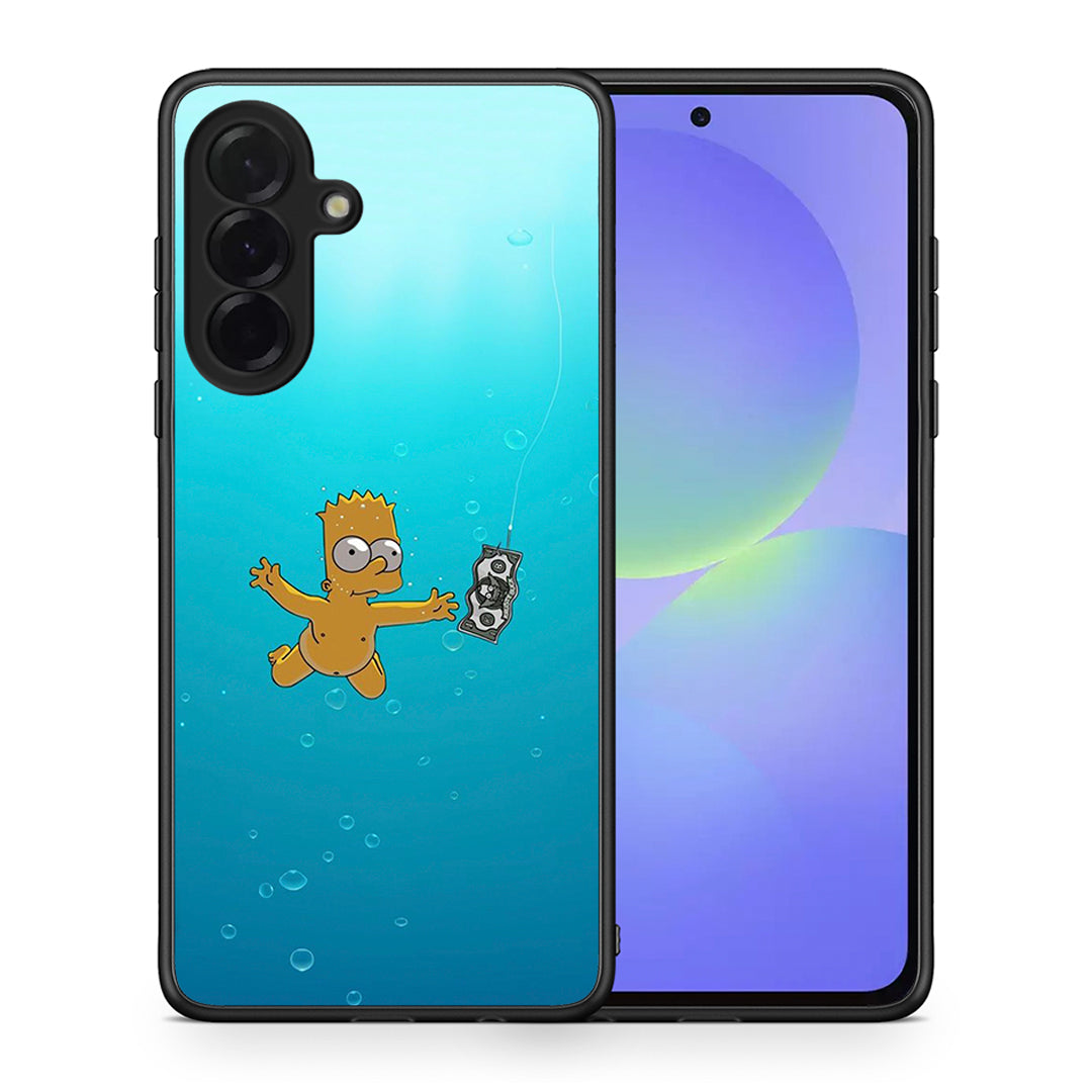 Θήκη Samsung Galaxy A36 Chasing Money από τη Smartfits με σχέδιο στο πίσω μέρος και μαύρο περίβλημα | Samsung Galaxy A36 Chasing Money case with colorful back and black bezels