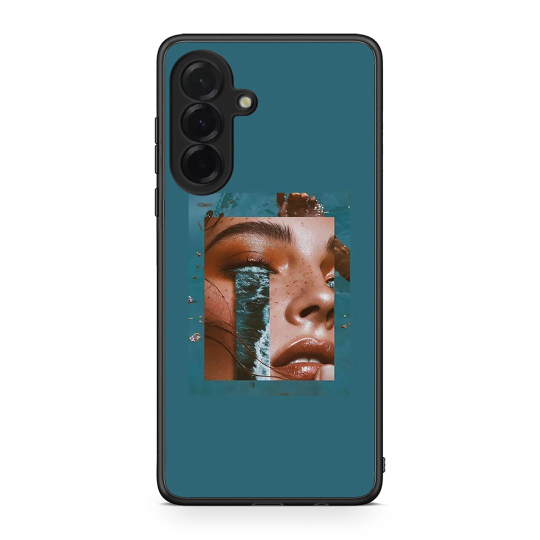 Samsung Galaxy A36 Cry An Ocean θήκη από τη Smartfits με σχέδιο στο πίσω μέρος και μαύρο περίβλημα | Smartphone case with colorful back and black bezels by Smartfits