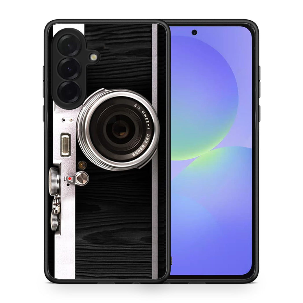 Θήκη Samsung Galaxy A36 Emily In Paris από τη Smartfits με σχέδιο στο πίσω μέρος και μαύρο περίβλημα | Samsung Galaxy A36 Emily In Paris case with colorful back and black bezels