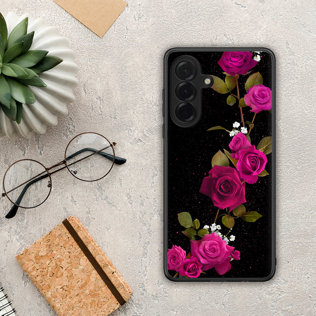 Flower Red Roses - Samsung Galaxy A36 θήκη