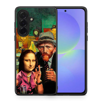 Θήκη Samsung Galaxy A36 Funny Art από τη Smartfits με σχέδιο στο πίσω μέρος και μαύρο περίβλημα | Samsung Galaxy A36 Funny Art case with colorful back and black bezels
